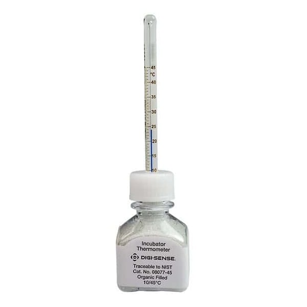 Incubator Verification Thermometer, 10 t